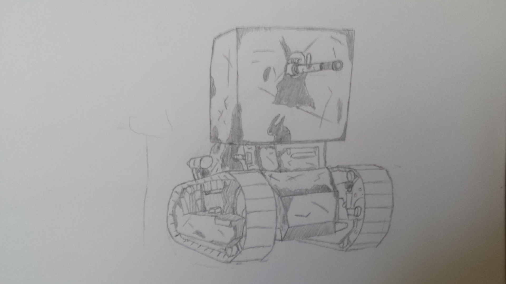 1920x1080 Tank Sketch. - Tank Sketch