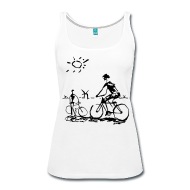 190x190 Strong By Design Picasso Bicycle - Tank Top Sketch