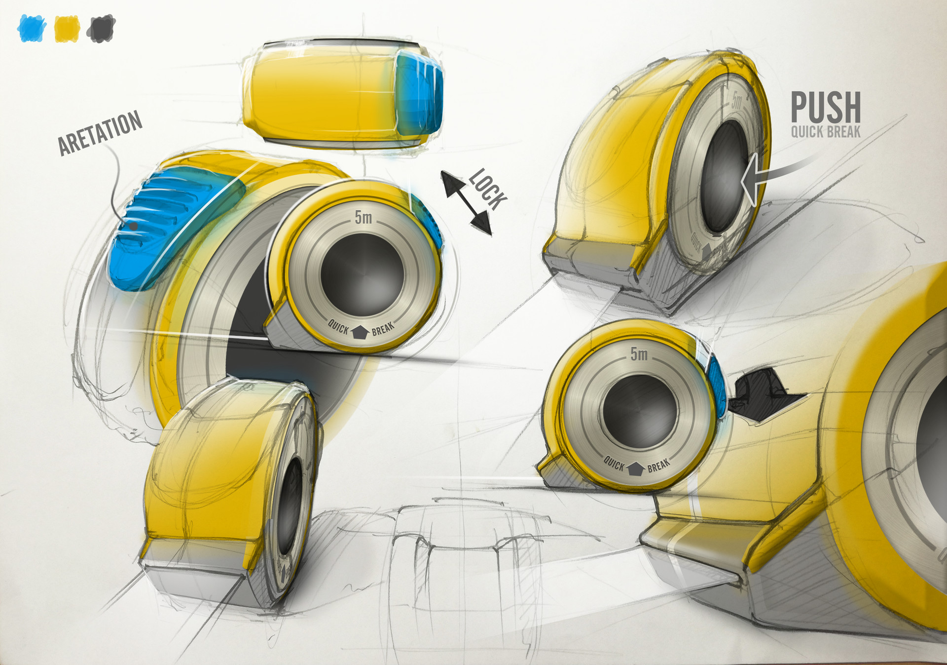 1920x1347 Artstation - Tape Measure Sketch