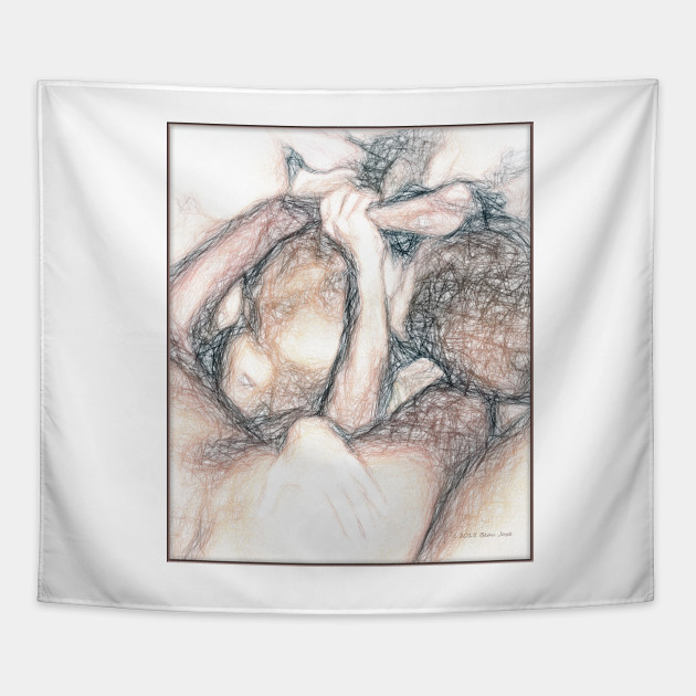 630x630 Blind Groping Nbr 1p - Tapestry Sketch