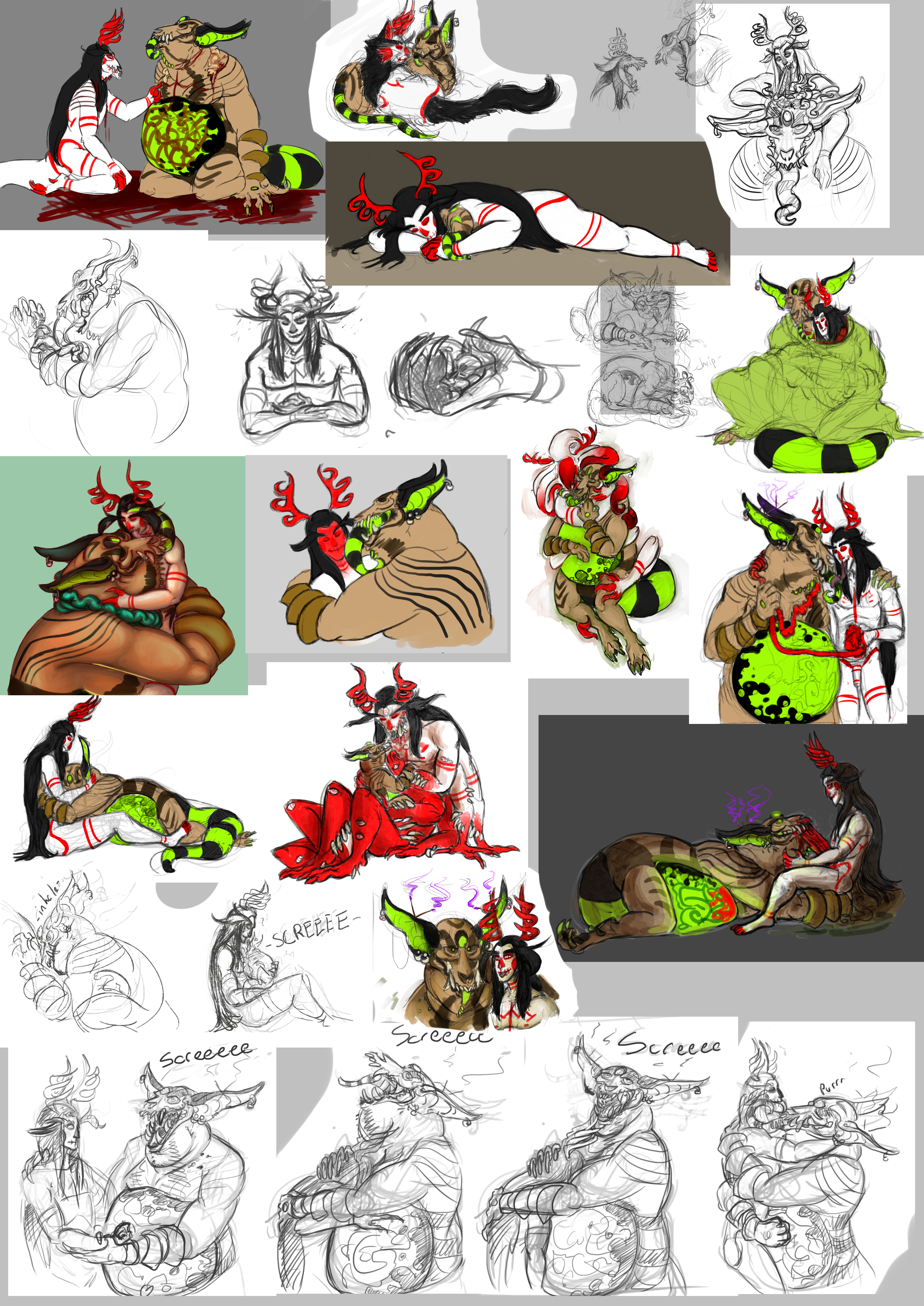 2481x3507 Sketch - Tapeworm Sketch