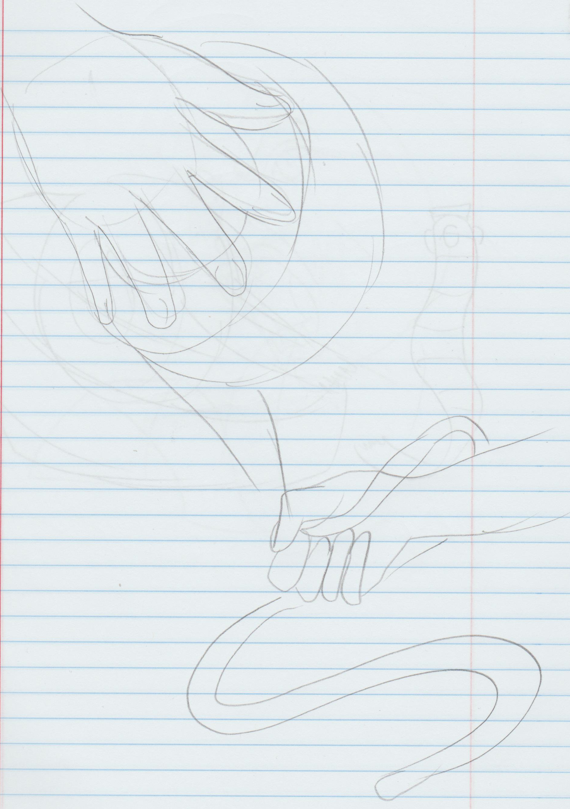 1884x2672 Sketches Welcome To Gwell (Again) - Tapeworm Sketch