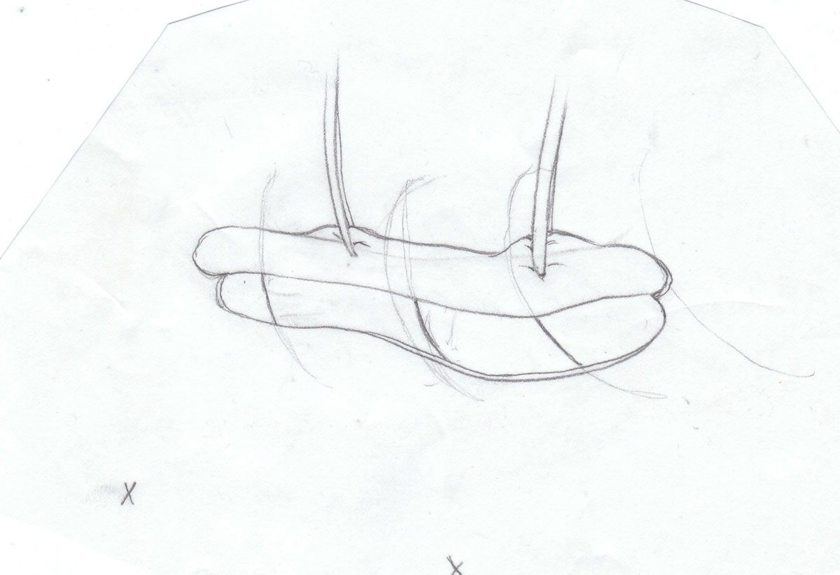 1200x821 Tapeworm In 20 Minutes On Behance - Tapeworm Sketch