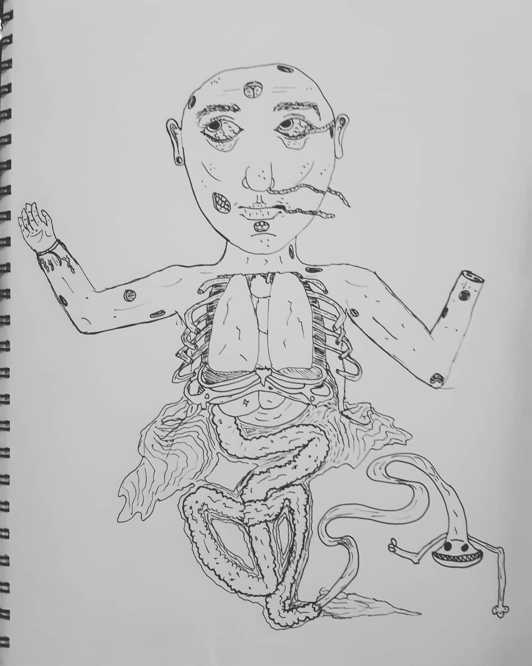 1080x1350 Tapeworm - Tapeworm Sketch