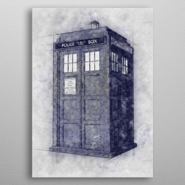 640x640 Tardis - Tardis Sketch