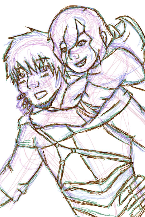 505x756 Capturing Her Target Sketch By Sabaku No Sirri10 - Target Sketch