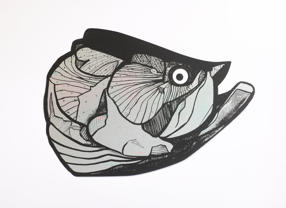 1000x728 Tarpon Screen Print Peter Perch Fish Art - Tarpon Sketch