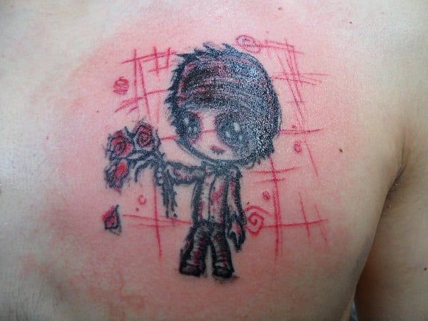 600x450 79 Fashionable And Intriguing Sketch Tattoo Ideas For Your Next Ink - Tattoo Girl Sketch