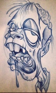 236x389 Image Result For Zombie Drawing Art Draw, Zombie - Tattoo Sketch Art