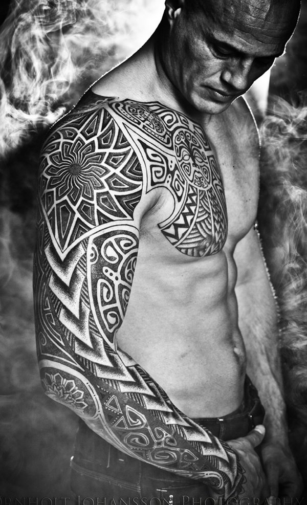 600x987 95 Awesome Examples Of Full Sleeve Tattoo Ideas Art And Design - Tattoo Sketch Ideas