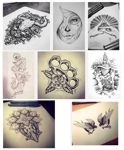 416x501 18 Best Tattoo Sketch Designs For Men And Women Styles At Life - Tattoo Sketch Images