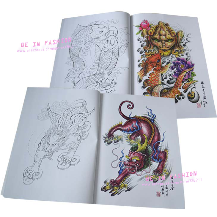 730x730 Online Shop Tattoo Book Flash 2018 New Dragon Tribe Designs Works - Tattoo Sketch Online