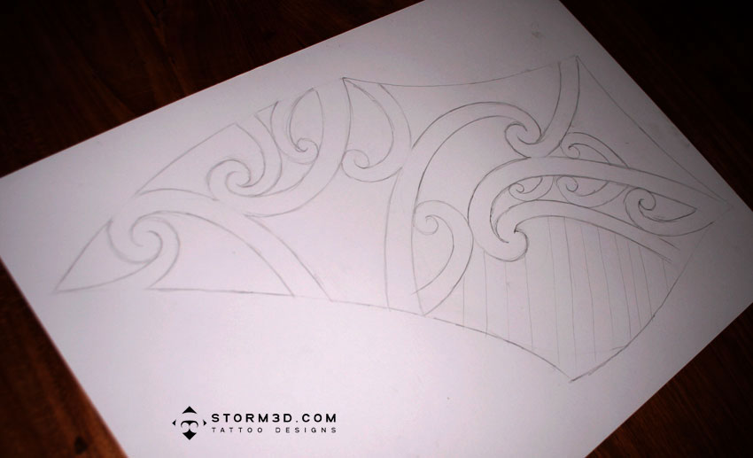 850x517 Shoulder Blade Tattoo Maori Samoan Style - Tattoo Sketch Online