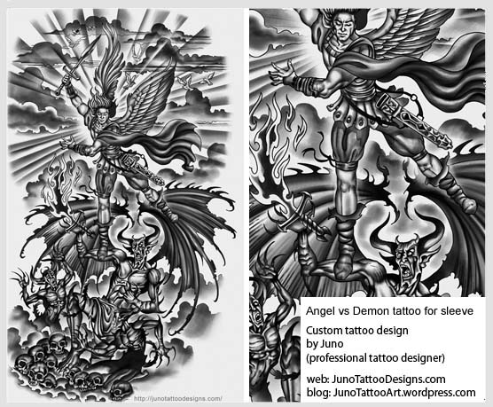 556x459 Demonic Tattoo Sketch - Tattoo Sketch Online