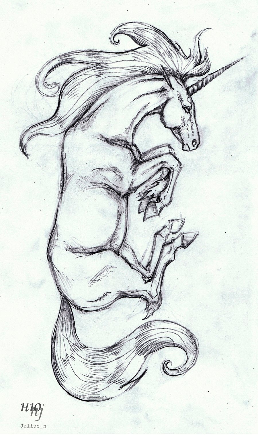 900x1515 Unicorn Tattoo Sketches Tumblr - Tattoo Sketches Tumblr