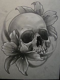 236x314 The 26 Best Skull Tattoo Sketches Images Design - Tattoo Skull Sketch