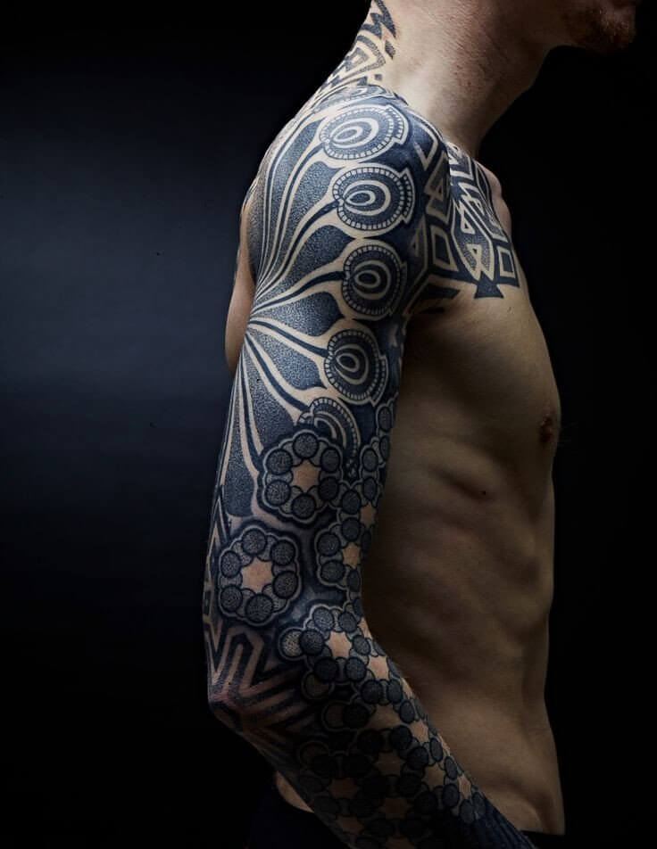 736x952 Top 100 Best Sleeve Tattoos For Men Cool Design Ideas - Tattoo Sleeve Sketches