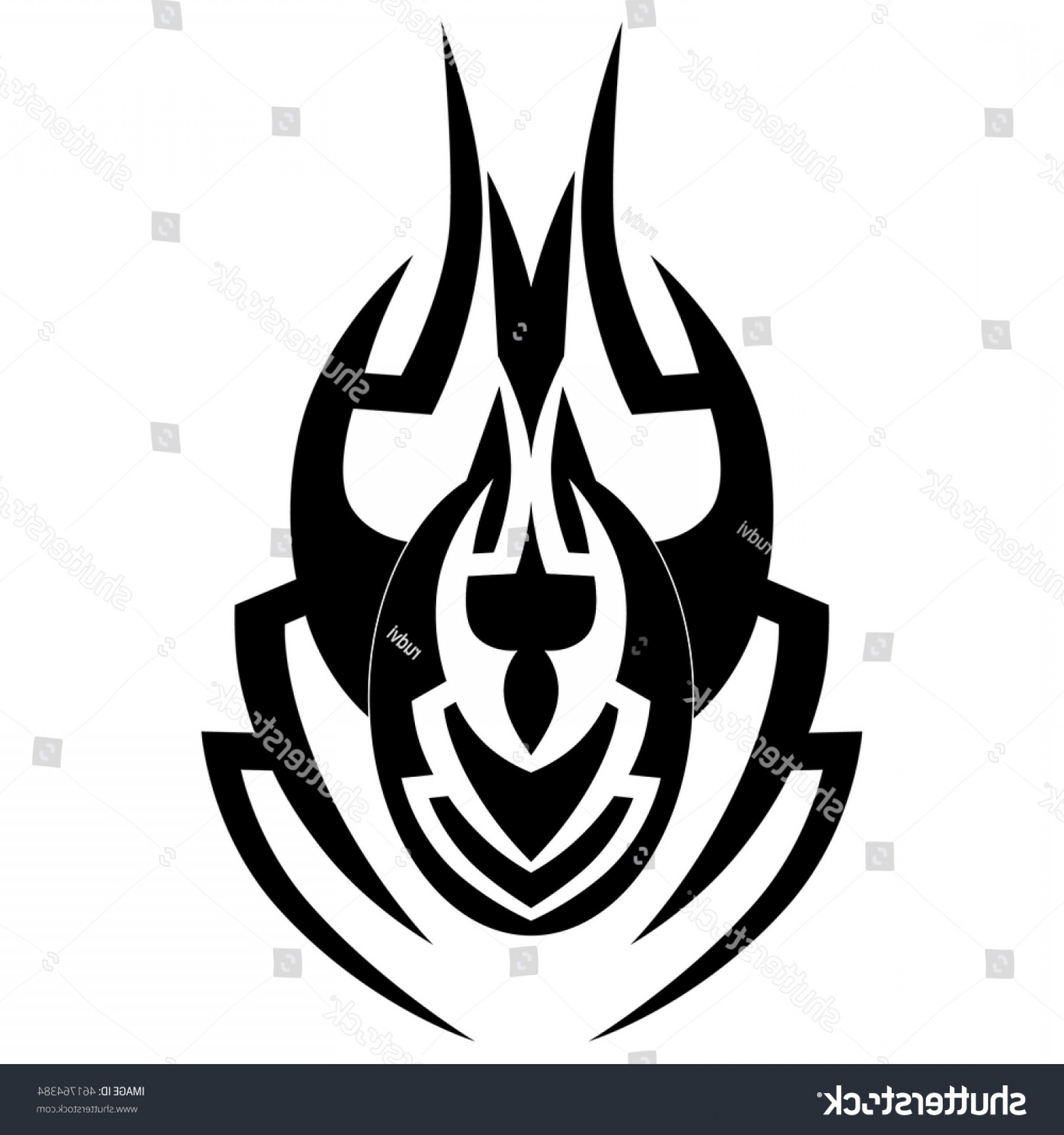 1800x1920 Spider Tattoo Tribal Isolated Vector Sketch Geekchicpro - Tattoo Tribal Sketch