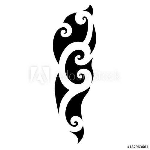 500x500 Tattoo Tribal Maori Vector Designs Element. Tribal Tattoos. Art - Tattoo Tribal Sketch