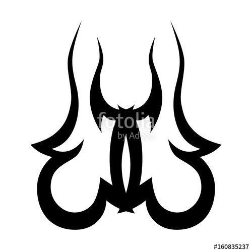 500x500 Tribal Tattoos. Tattoo Tribal Vector Designs. Art Tribal Tattoo - Tattoo Tribal Sketch