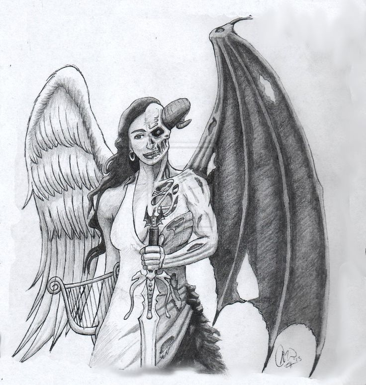 736x773 Pencil Drawings Of Angels - Tattoos Sketches Drawings