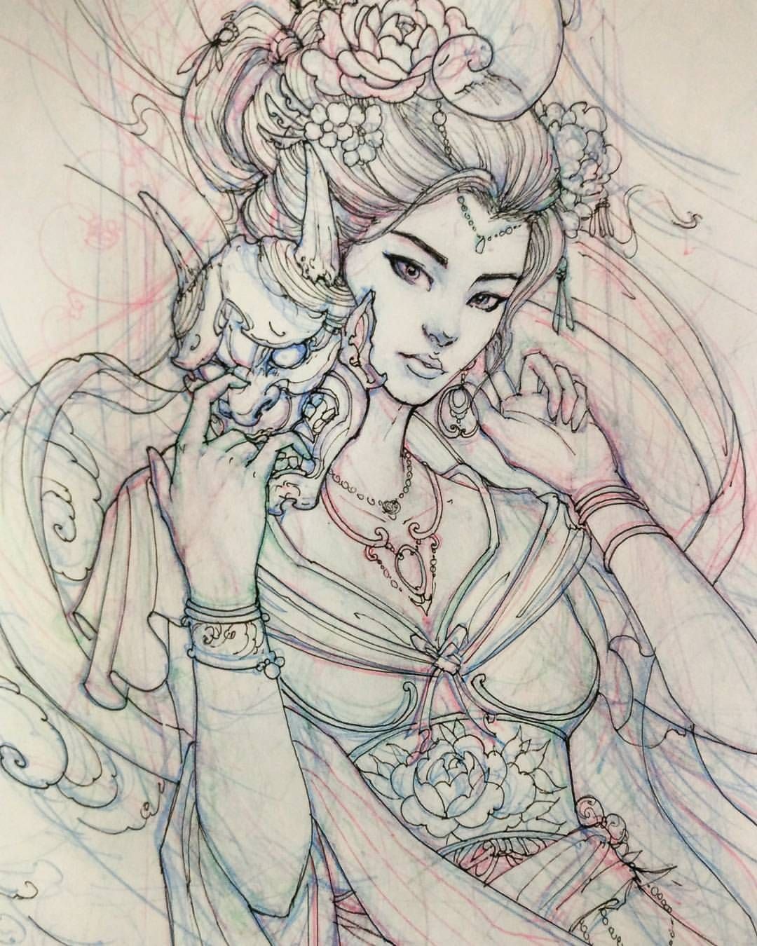 1080x1350 5,162 Vind Ik Leuks, 40 Reacties - Tattoos Sketches Drawings