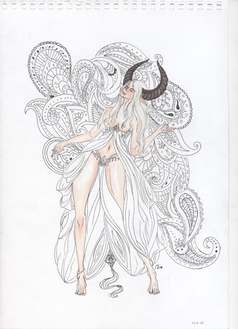 761x1049 Taurus Sketch By Dusty Candy - Taurus Sketch