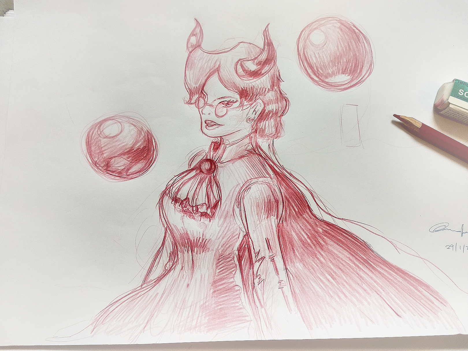 1620x1215 Daily Sketch 6 Taurus Queen Steemit - Taurus Sketch