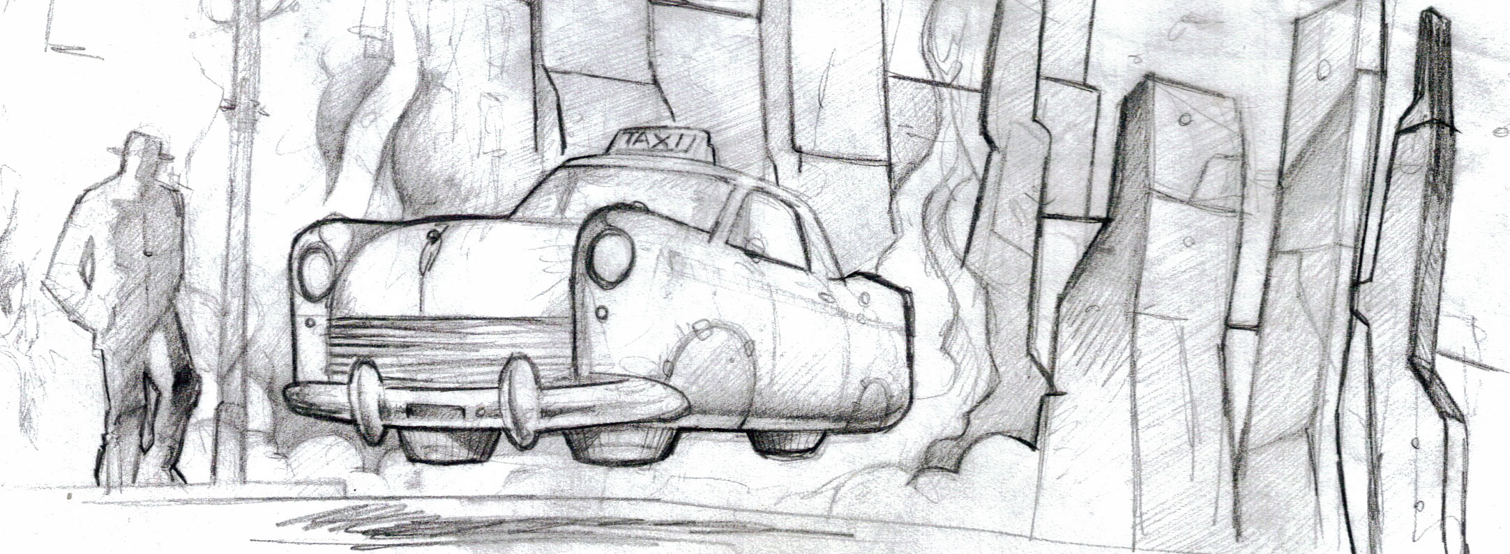 2165x795 Taxi Sketch Spektreman - Taxi Sketch