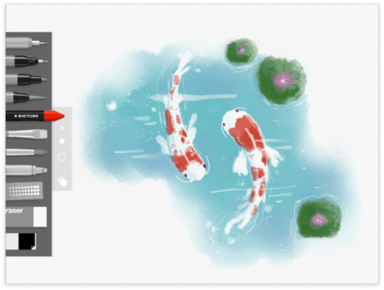 550x416 Tayasui Sketches - Tayasui Sketches