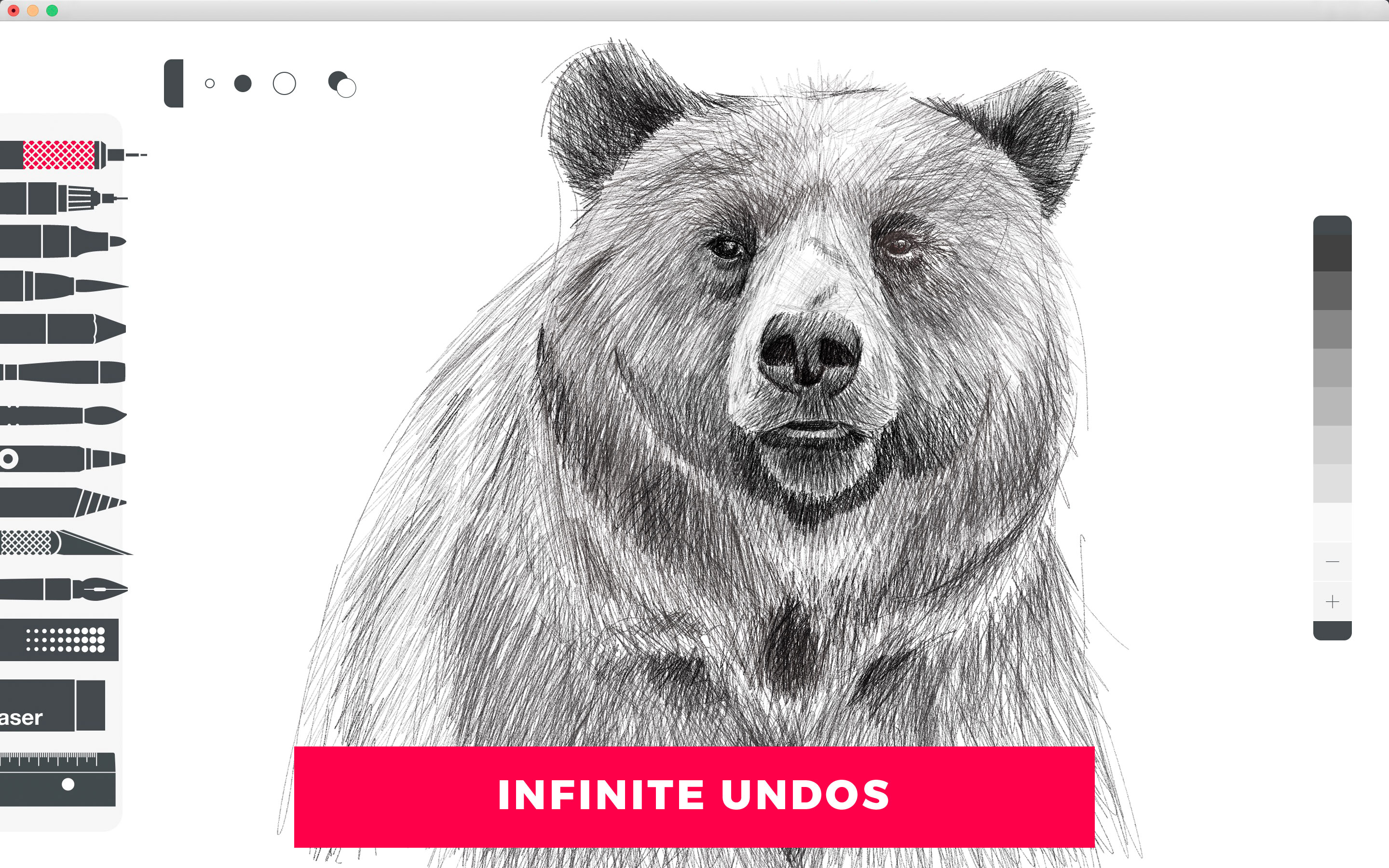 2880x1800 Tayasui Sketches On Setapp The Most Realistic Digital Brushes - Tayasui Sketches