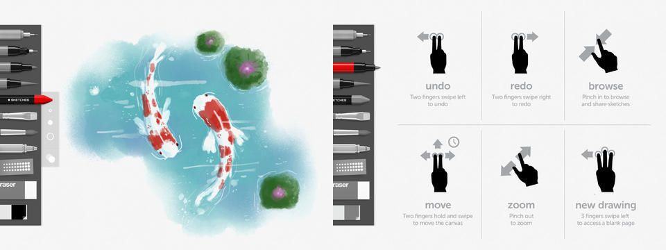 960x360 Painting On The Ipad Cult Of Mac - Tayasui Sketches