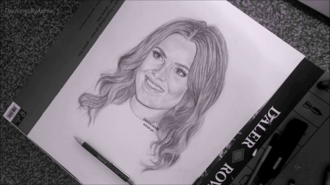 1280x720 Drawing Eliza Taylor By Anniepc - Taylor Sketch