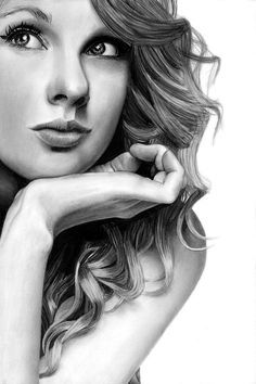236x354 Taylor Swift Pencil Drawing By ~thegaffney Sketch - Taylor Sketch