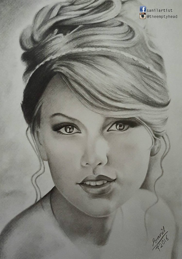 749x1068 Change Picture To Pencil Sketch Pencil Drawing Of Taylor - Taylor Sketch