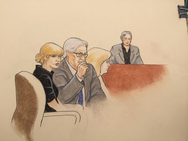 640x480 Gallery See Sketches From Inside The Taylor Swift Groping Case - Taylor Swift Sketch