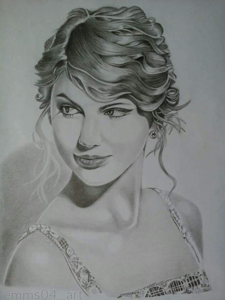 720x960 Taylor Swift - Taylor Swift Sketch