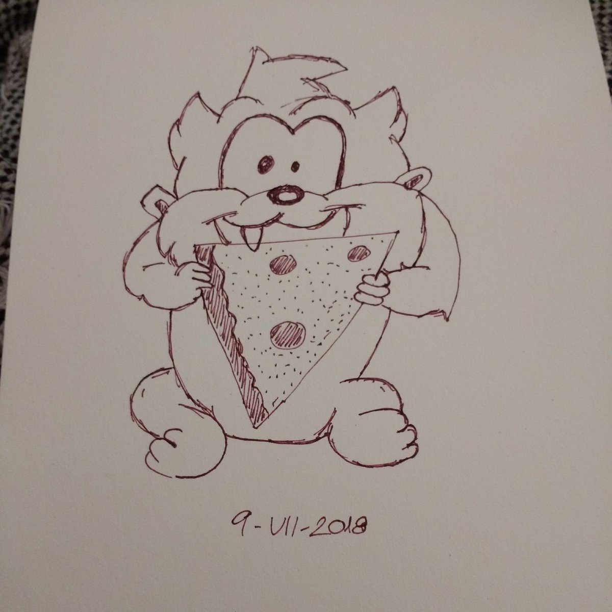 1200x1200 Jo Mateix On Twitter - Taz Sketch