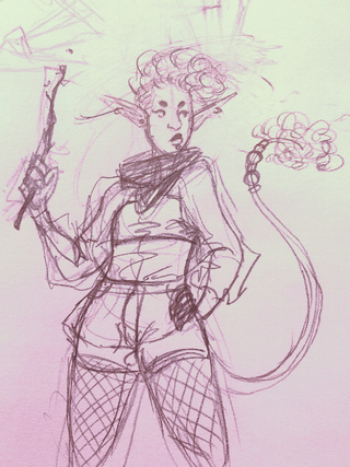 320x427 Lup From Taz - Taz Sketch