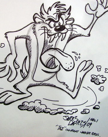 378x480 Taz Sketch By Jpox - Taz Sketch