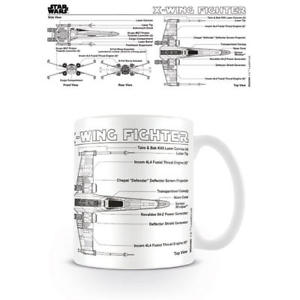 300x300 Star Wars X Wing Fighter Sketch Mug Ceramic Coffee Tea Cup Diagram - Tea Cup Sketch