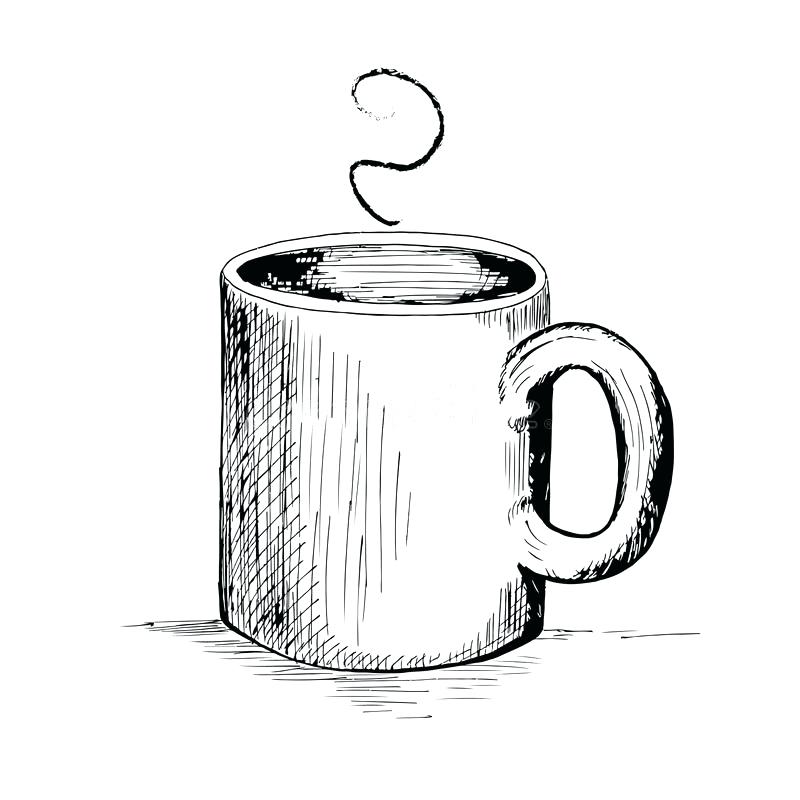 Mug Of Tea Drawing