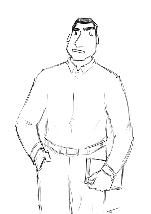 632x893 Concept Sketch Teacher - Teacher Sketch Images