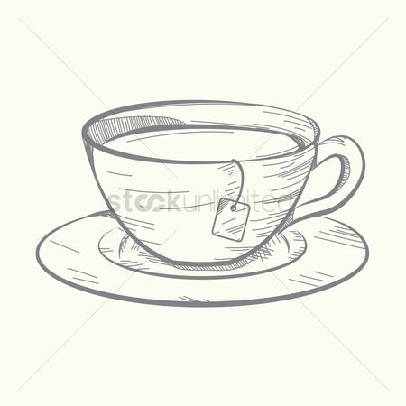 450x450 Free Teacup Stock Vectors Stockunlimited - Teacup Sketch