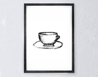 340x270 Teacup Sketch Etsy - Teacup Sketch