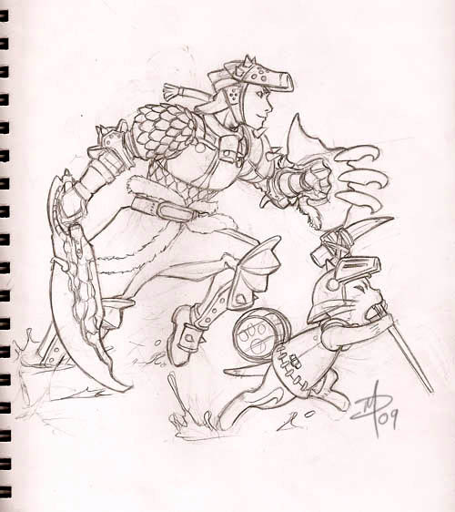 500x562 Gaming Daze Teamwork [Day 5] - Teamwork Sketch