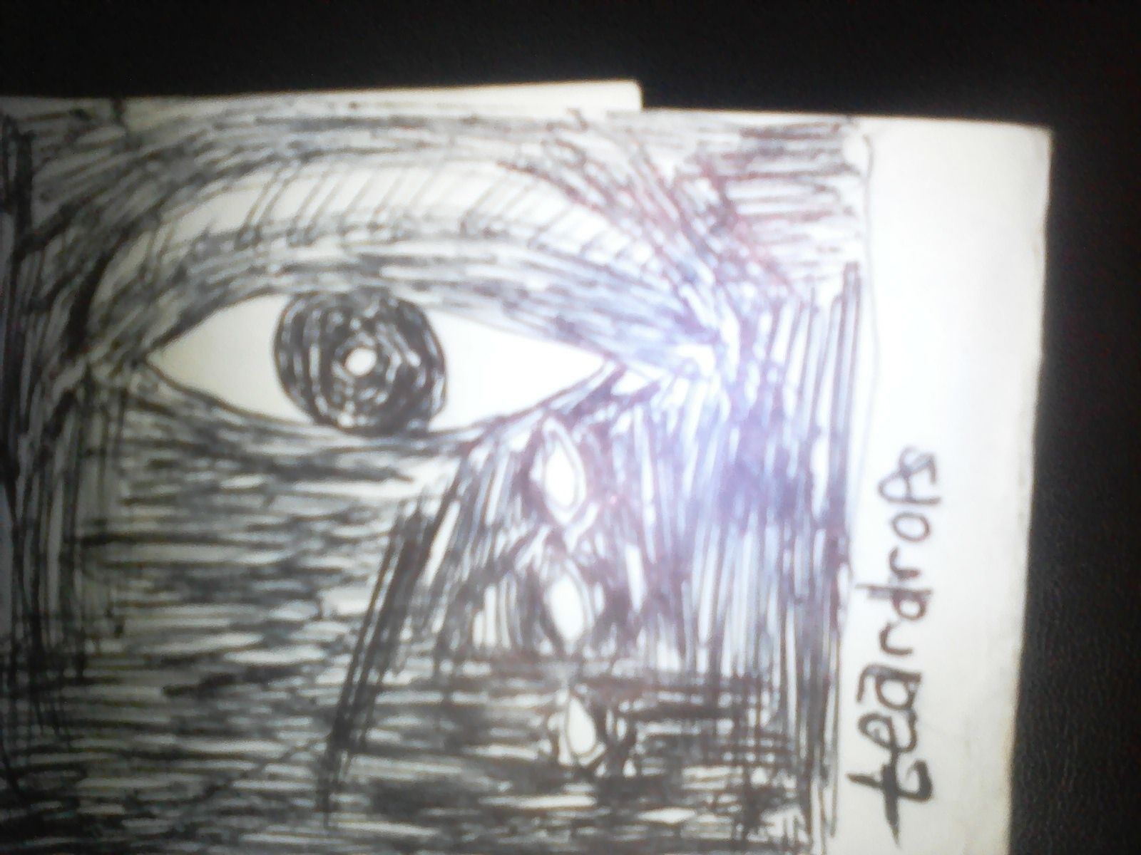 1600x1200 Teardrop Sketch For Surpassinggoogle Steemit - Teardrop Sketch