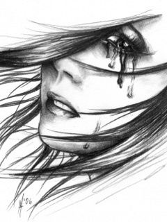 240x320 Tears Sketch - Tears Sketch