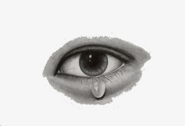 650x442 Sketch Material Tearing Eyes, Eyes Clipart, Eye, Cry Png Image And - Teary Eyes Sketch