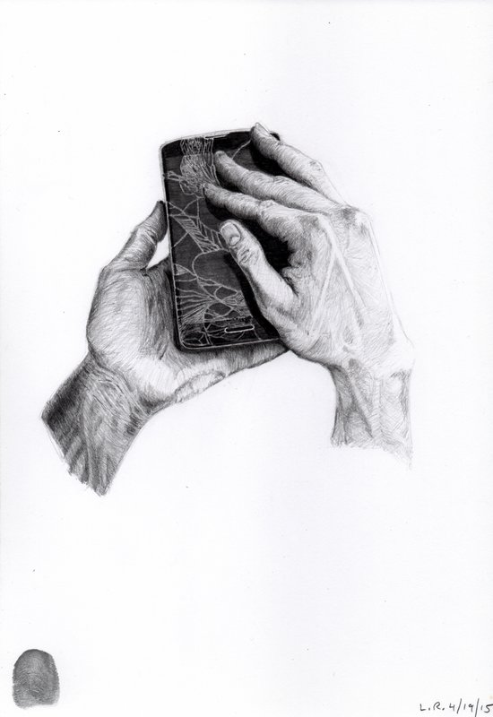 550x800 Tech Art Soul For Technology Artwork By Leon Reid Iv - Tech Sketch